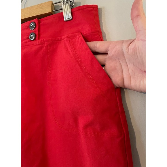 Joseph Ribkoff Salmon Ponk Skort - Picture 5 of 10